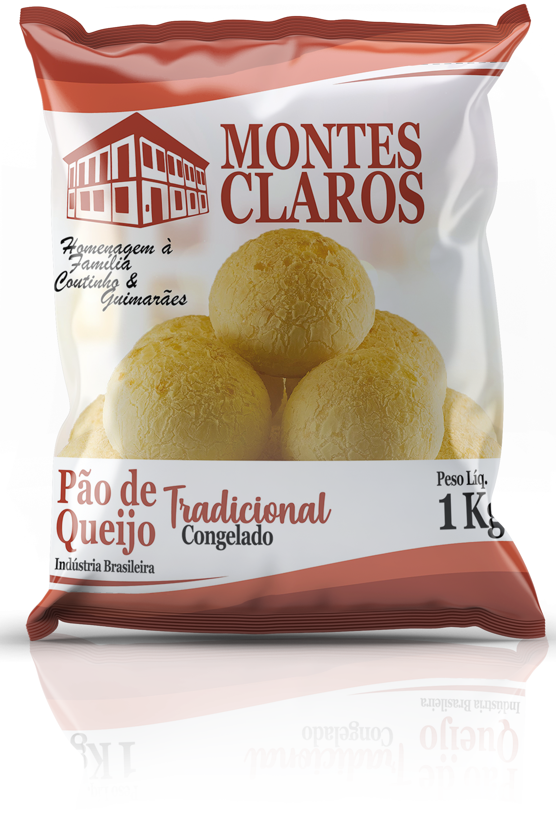 Pão de queijo Montes Claros 1kg